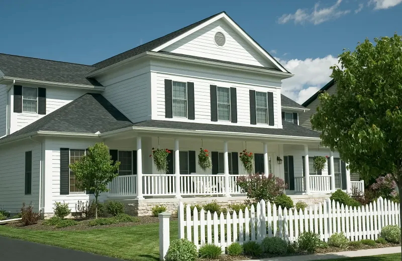 large white house